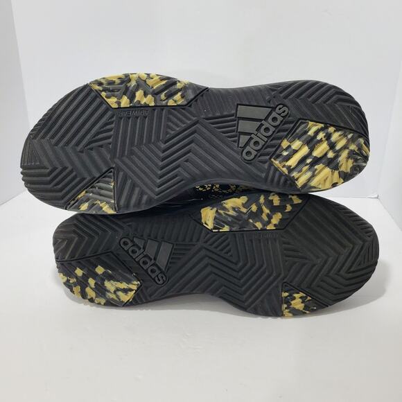 Men's Adidas Own The Game 2.0 Shoes Size 12 Grey Five Matte Gold GW5483 - Picture 9 of 9